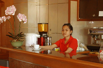 柬埔寨上岩度假村賭場咖啡廳